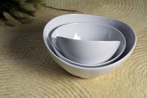 Highlands 3 Piece Nesting Bowls Set - Euro Ceramica 