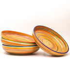 Raia 4 Piece Assorted Pasta Bowl Set - Euro Ceramica 