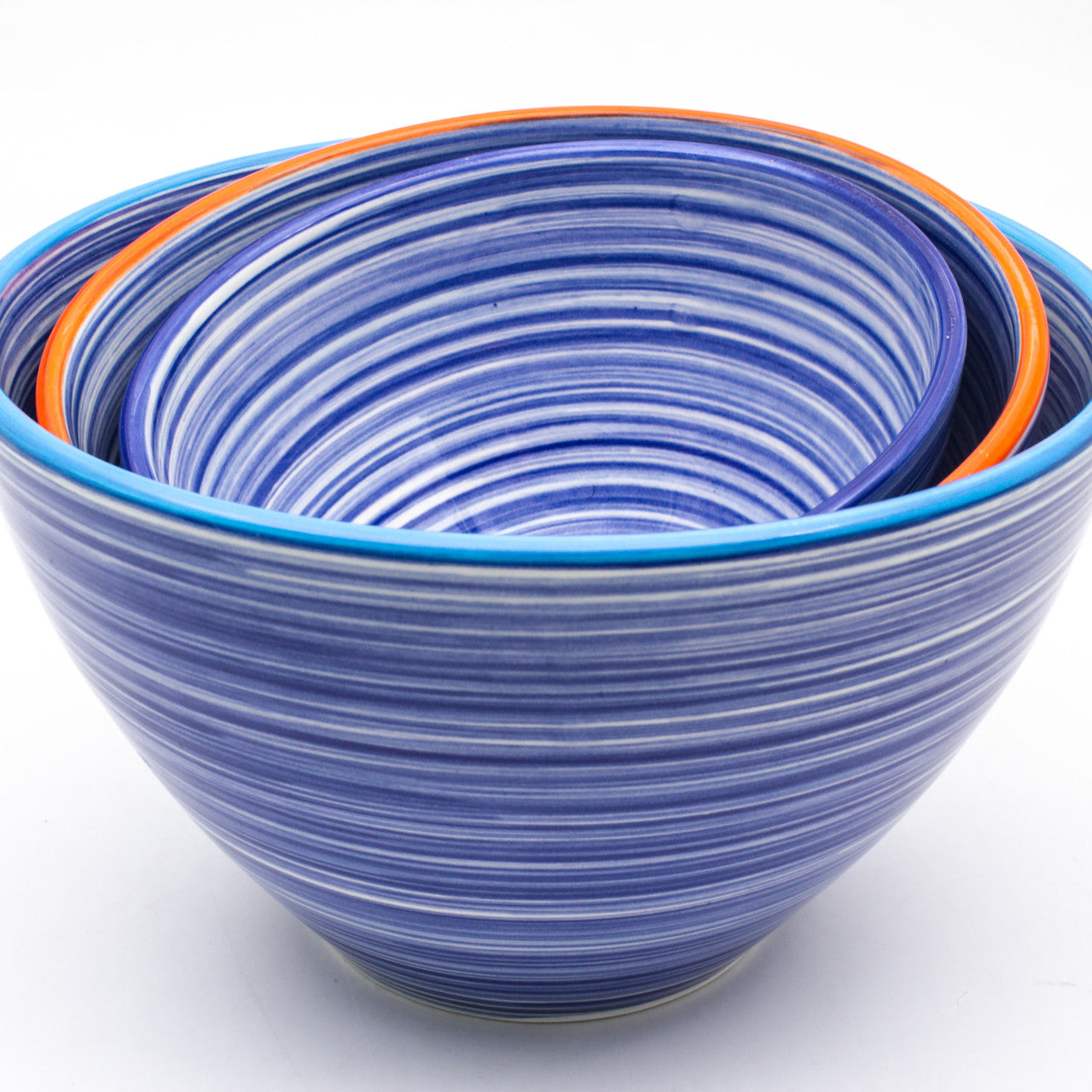Raia 3 Piece Assorted Stacking Bowl Set - Euro Ceramica 
