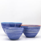 Raia 3 Piece Assorted Stacking Bowl Set - Euro Ceramica 