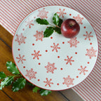 Winterfest Round Platter - Euro Ceramica 