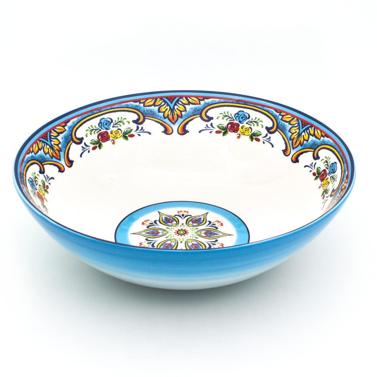 Zanzibar Serving Bowl - Euro Ceramica 