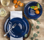 Siena 16 piece Dinnerware Set Cobalt Blue - Euro Ceramica 