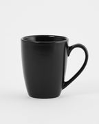 Euro Essential 4 Piece Mug Set, Semi-Matte Black - Euro Ceramica 